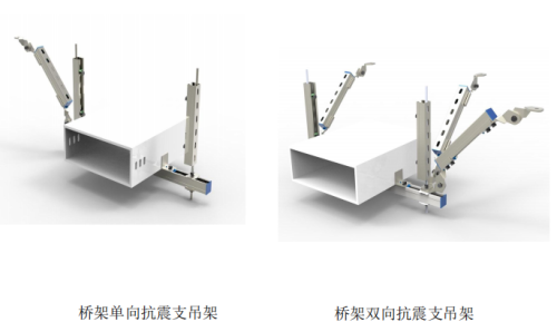 Bridge single and two-way Seismic Support & Hanger